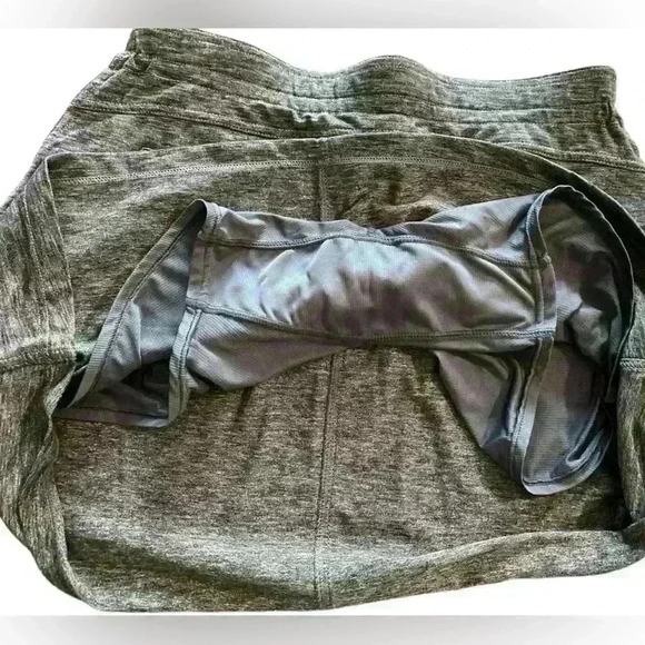 Kuhl Mova Knit Skort Space Dye Gray 5 Pocket Elastic Waist - Picture 4 of 9